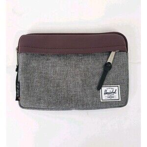 Herschel Bag Virgin Atlantic Amenity Toiletry Pouch Gray Brown
